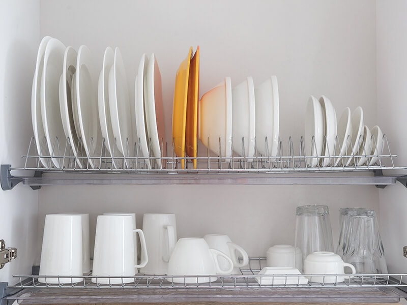 Dish Drying Metal Rack