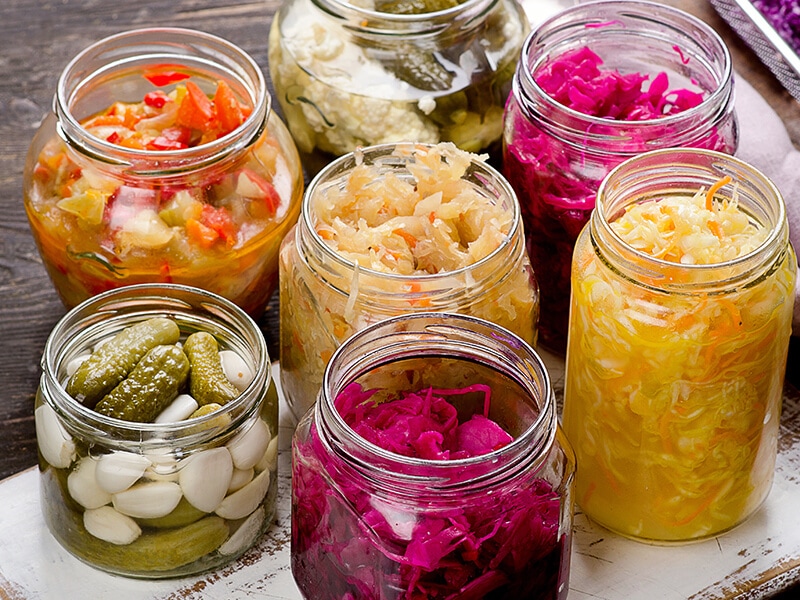 Fermented Vegetables Jar