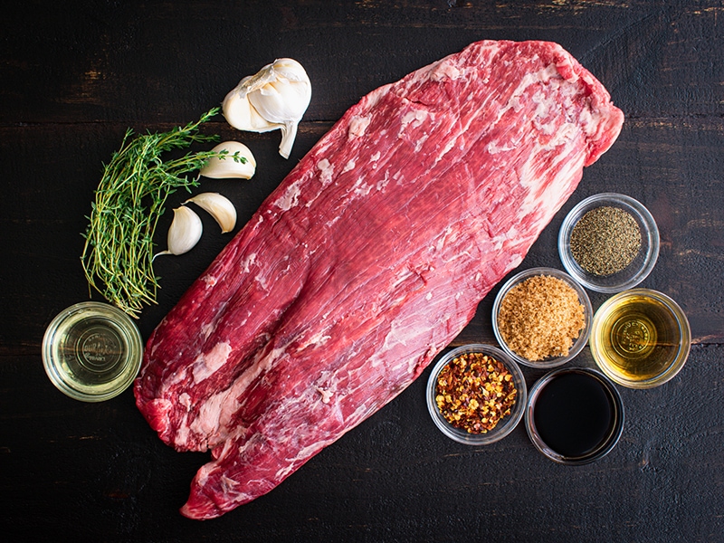 Flank Steak With Spices