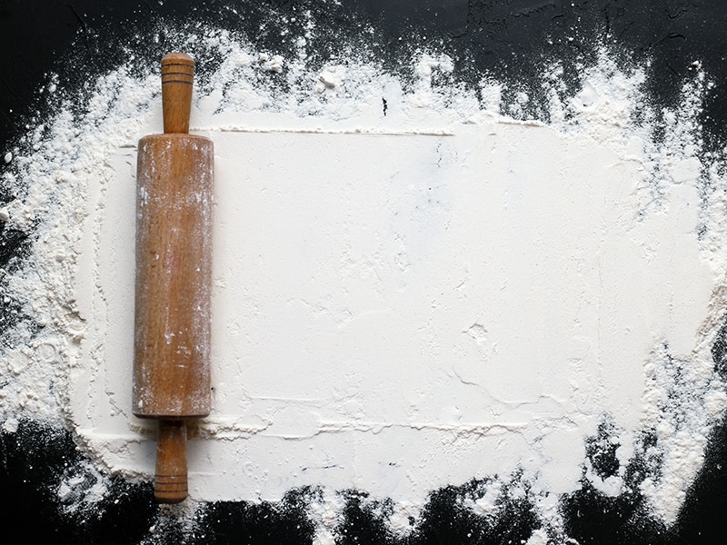 Flour With Rolling Pin