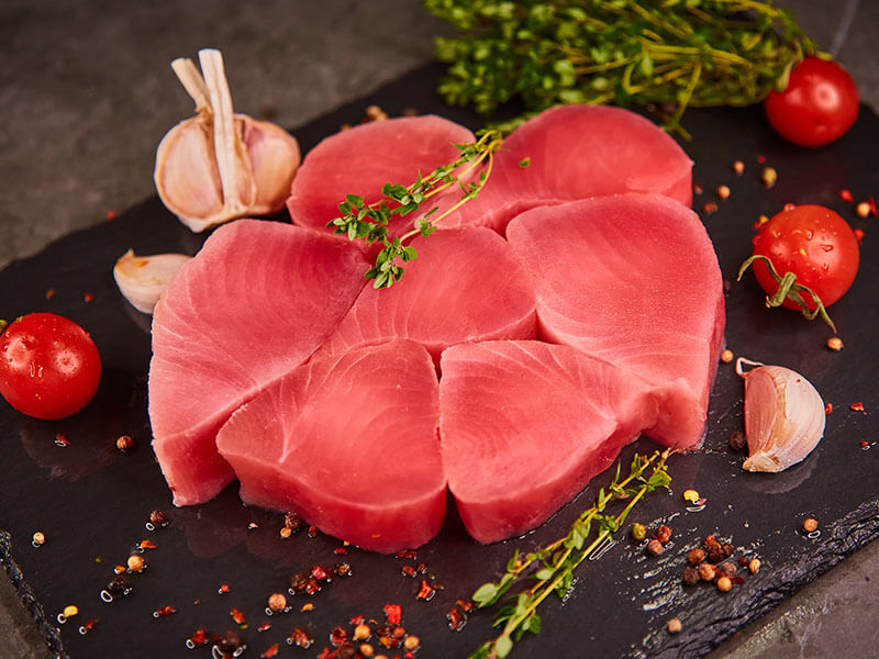 Fresh Raw Tuna Steak