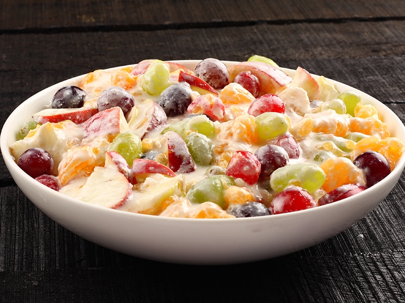 Fruits Salad Cream Bowl