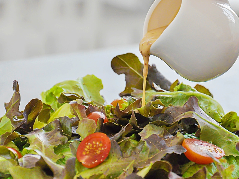 Green Salad with Tomatoes