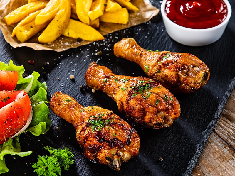 Grilled Chicken Drumsticks