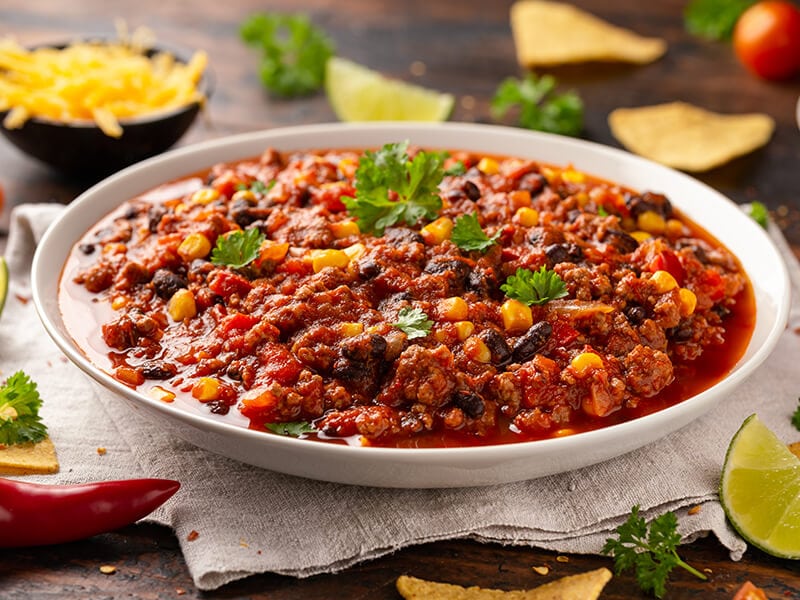 Handmade Chilli Con Carne Tortilla Chips