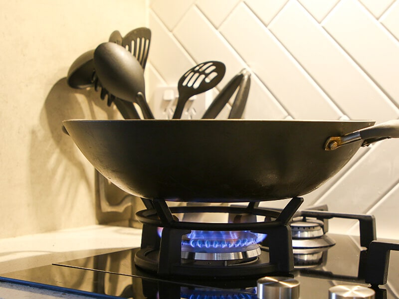 Kitchen Wok Cooking