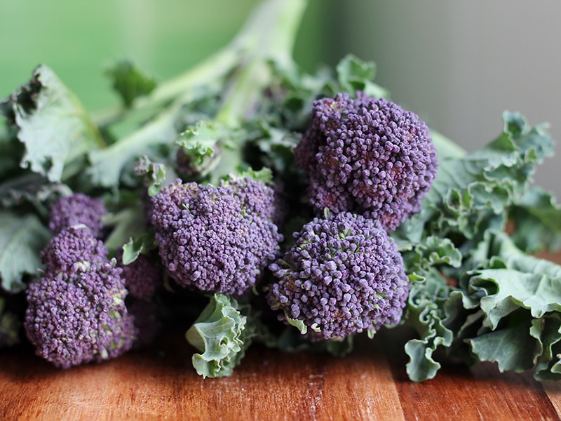 Organic Purple Broccoli