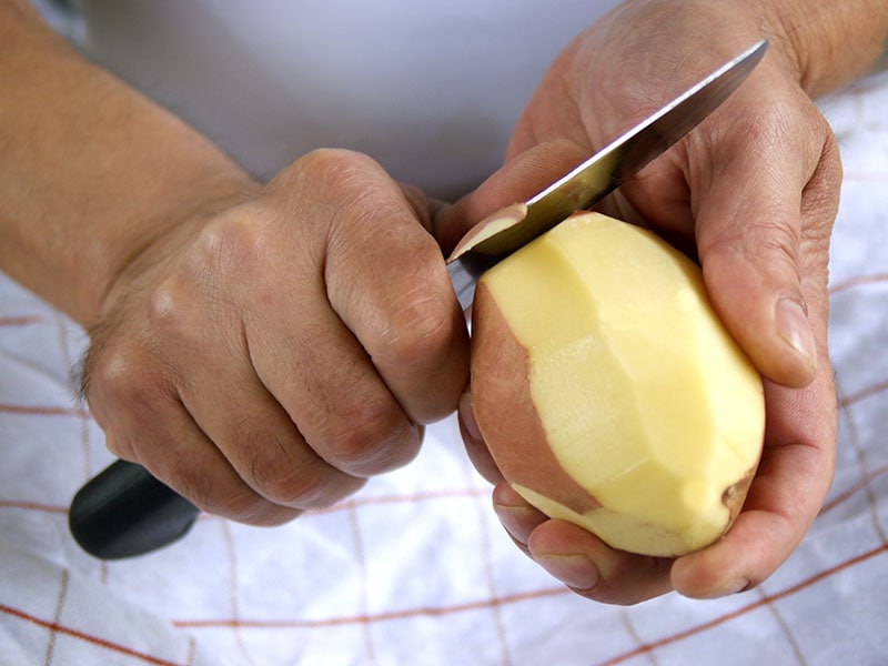 Peeling Potatoes