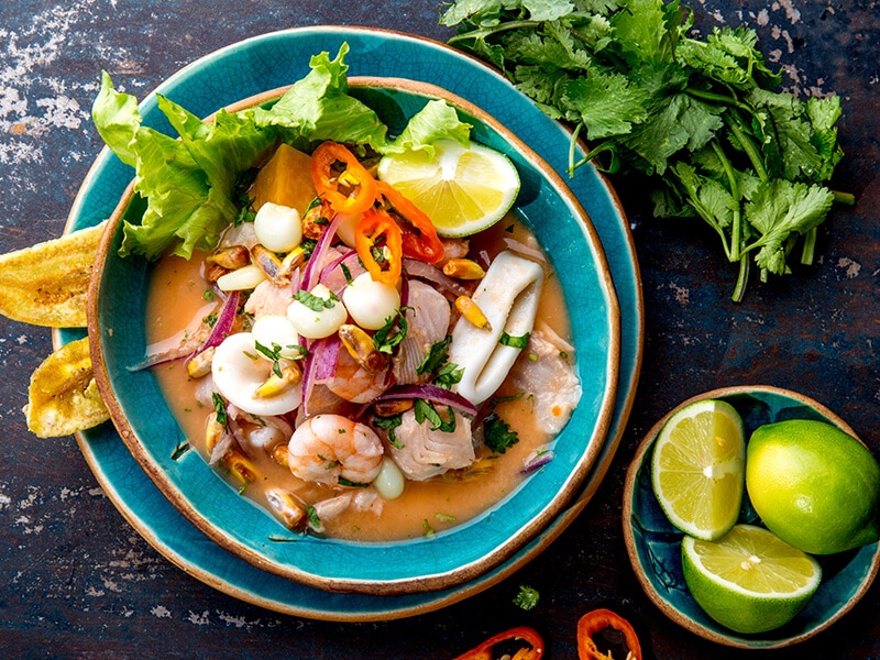 Peruvian Ceviche Seafood