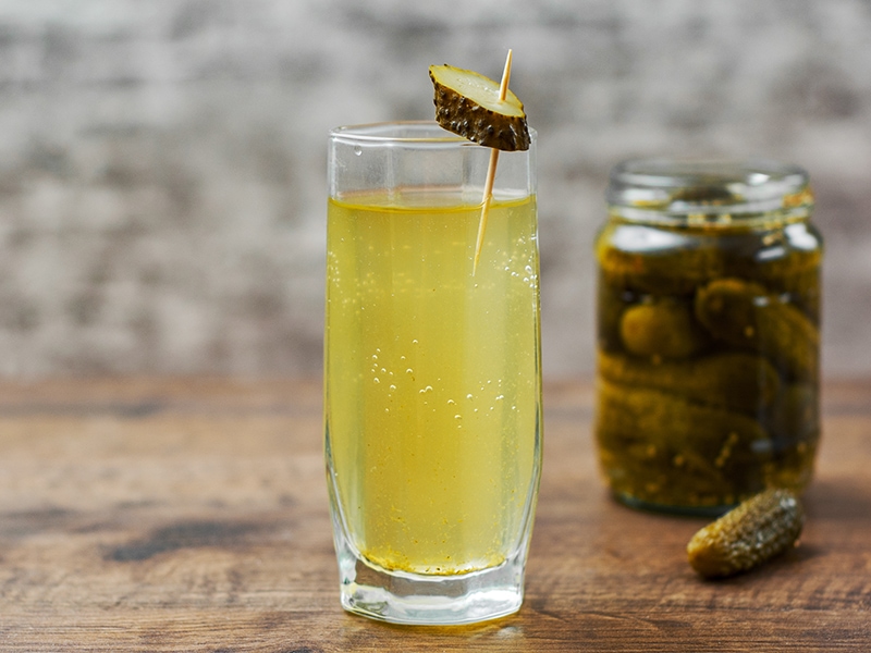 Pickle Juice Glass