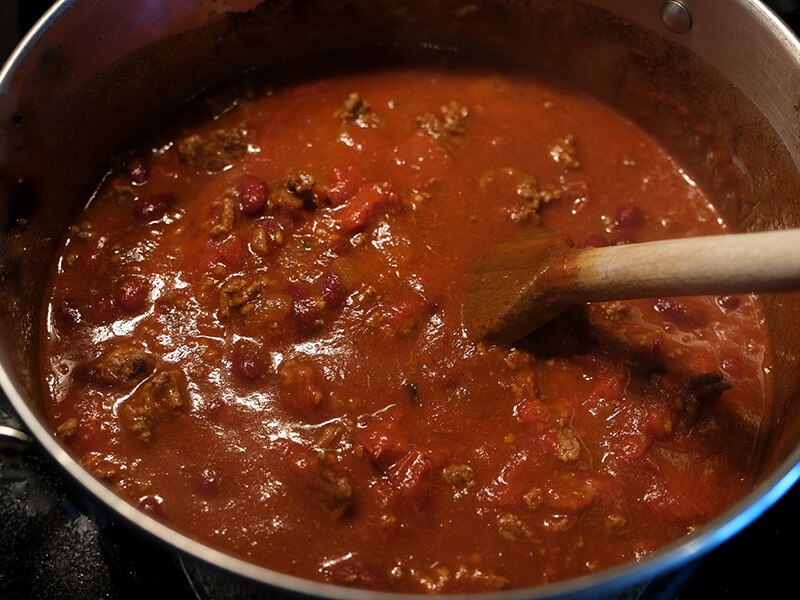 Pot Of Chile Con Carne