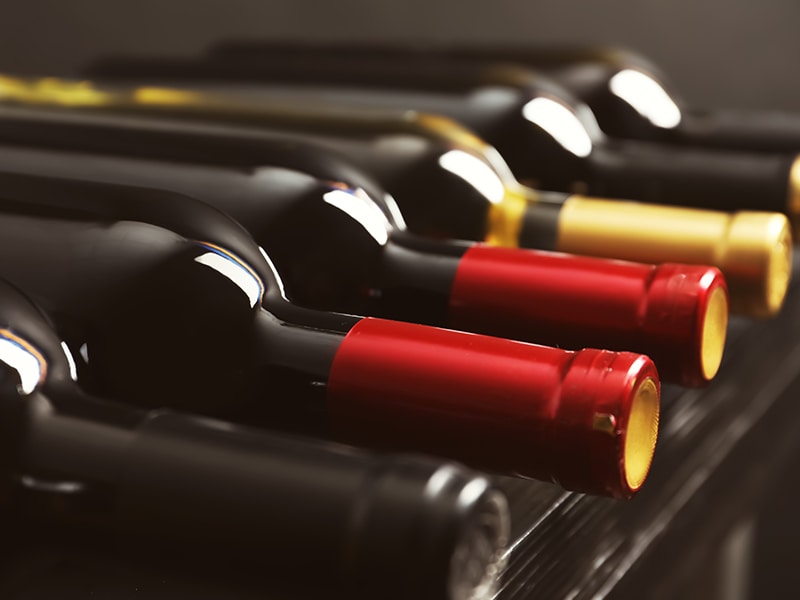 Red Wine Bottles