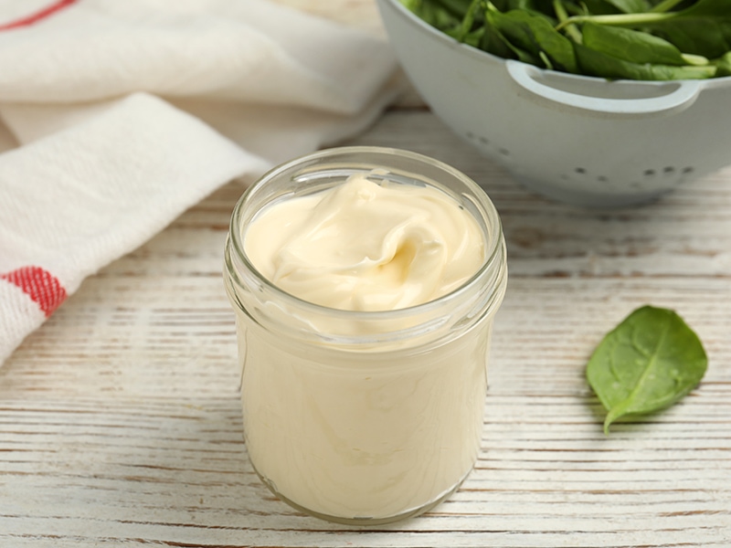 Salad Cream Jar