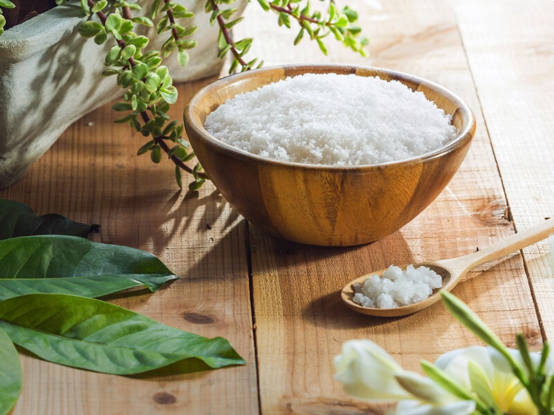 Sea Salt Wooden Bowl