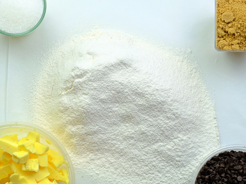 Self Rising Flour In Table