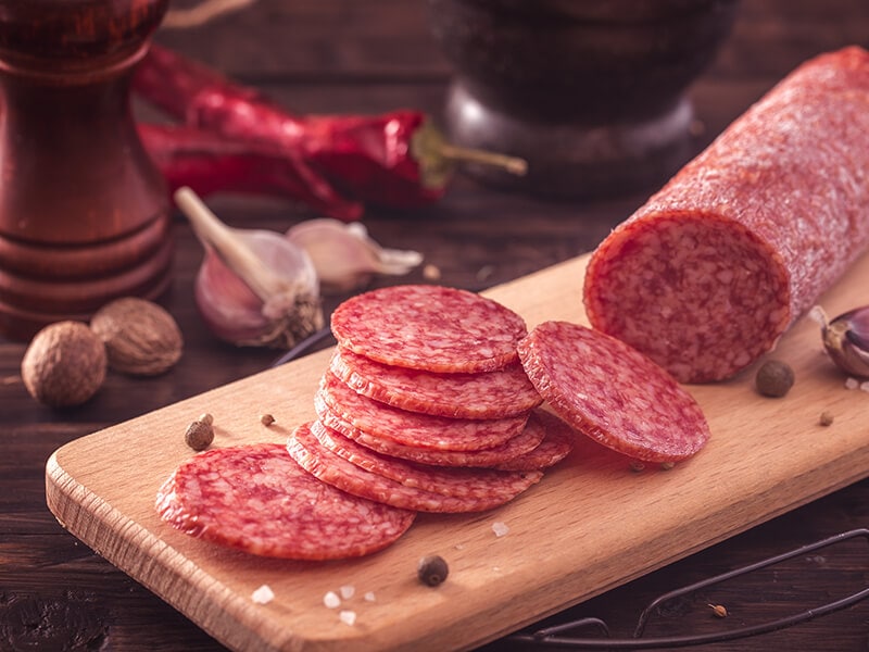 Sliced Salami Board