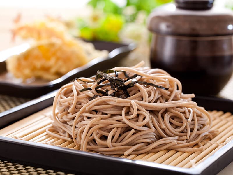 Soba Noodles Dish