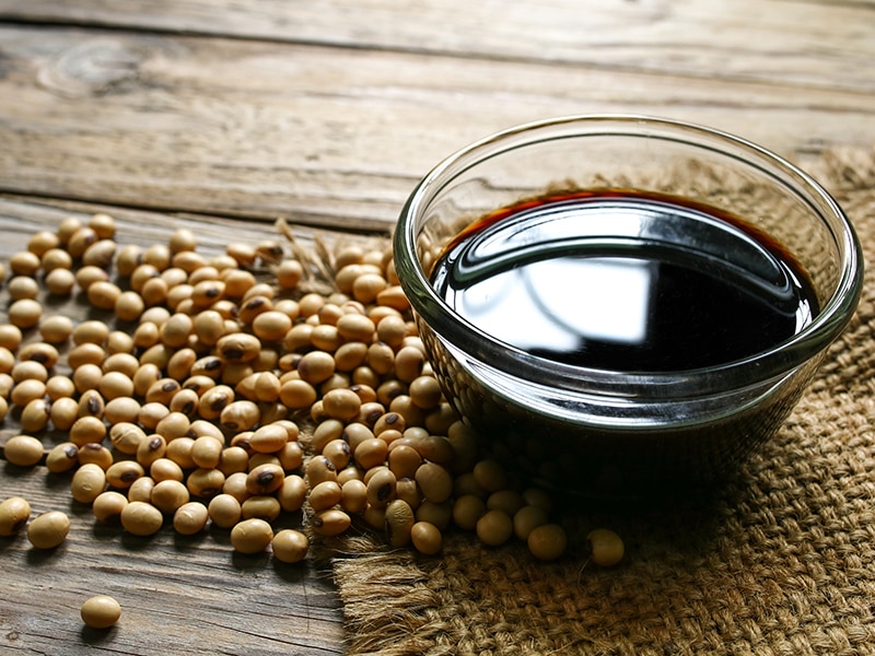 Soy Sauce With Soybeans