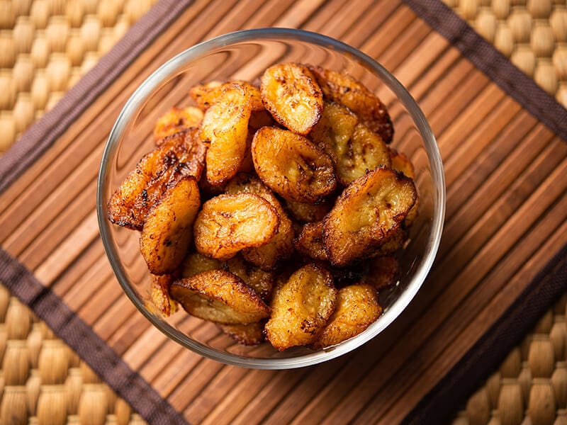 Tajadas Fried Sweet Plantain Slices