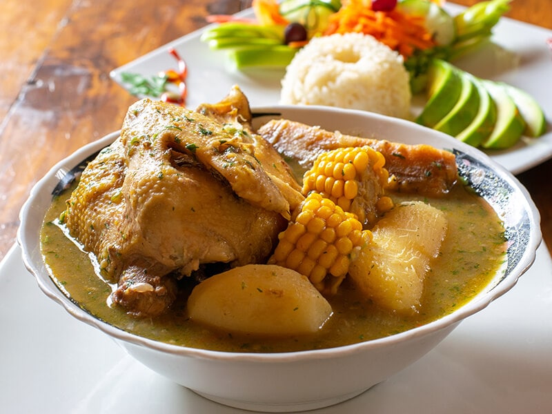 Traditional Colombian Sancocho