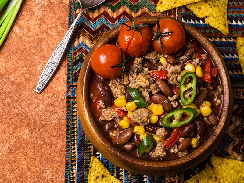 Traditional Mexican Chili Con Carne