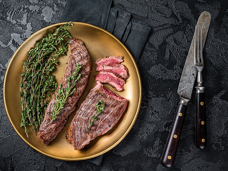 Pan-Fried Bavette Steak Recipe