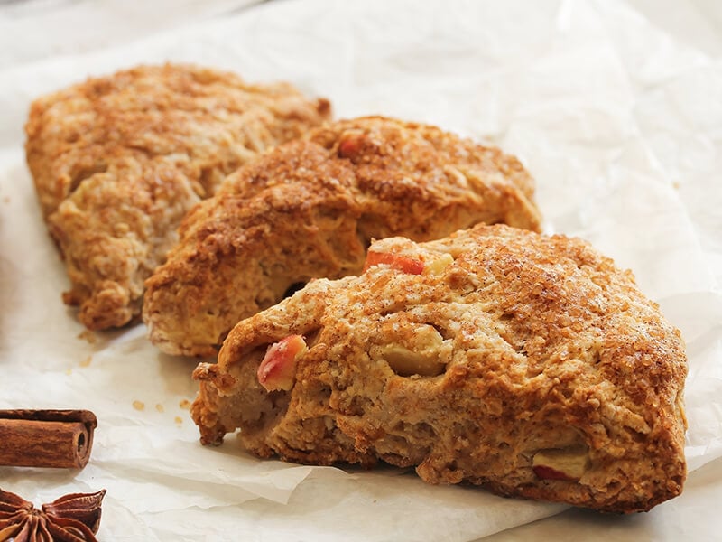 Apple Cinnamon Scones