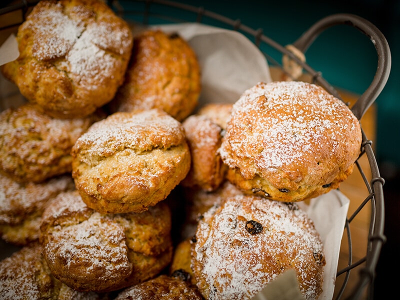 Basket Full Of Scone