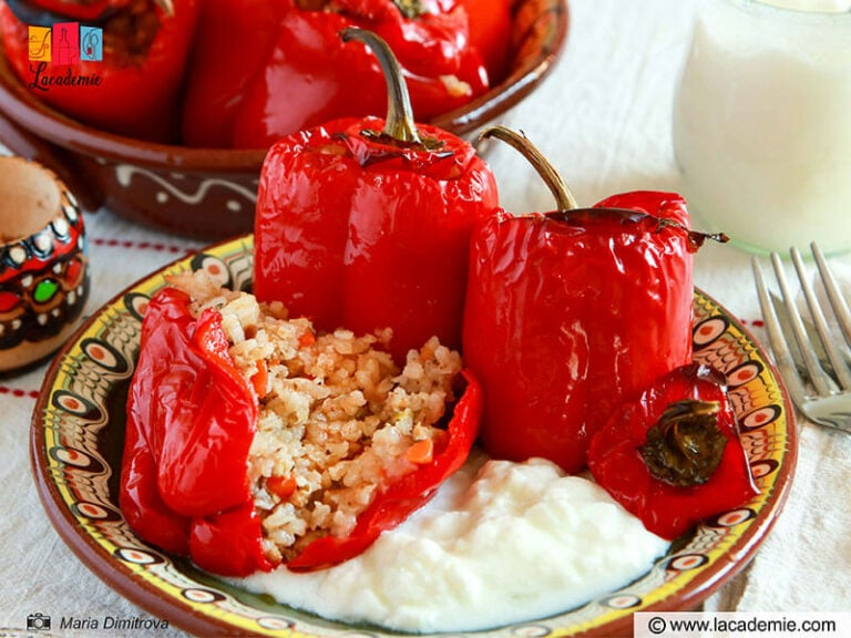 Bulgarian Stuffed Peppers Palneni Chushki