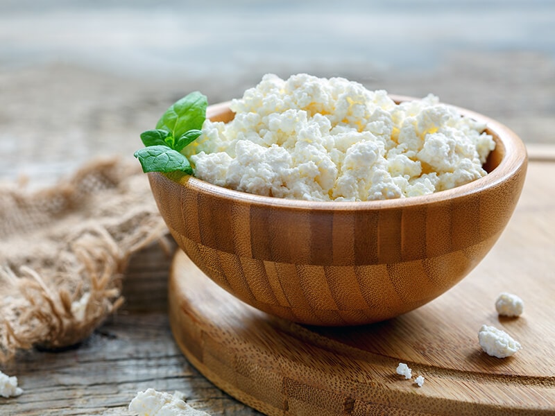 Cottage Cheese Wooden Bowl