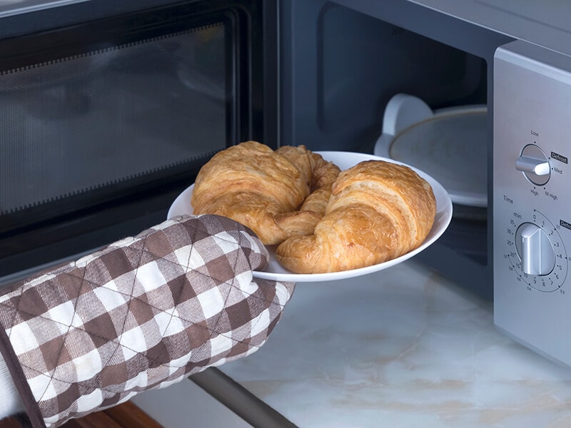 Croissants In Microwave Oven