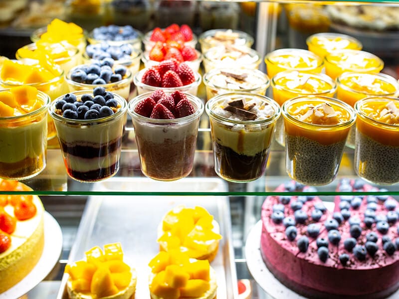 Desserts In Glasses