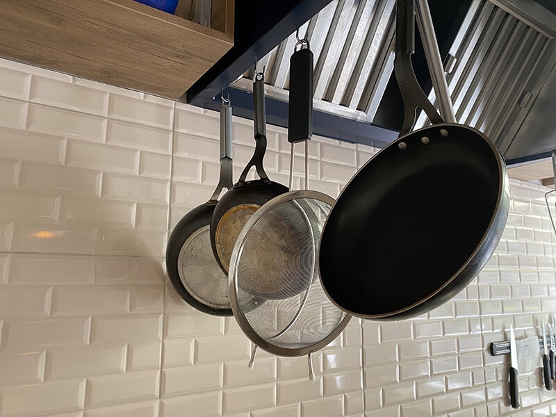 Hanging On Carbon Steel Cookware