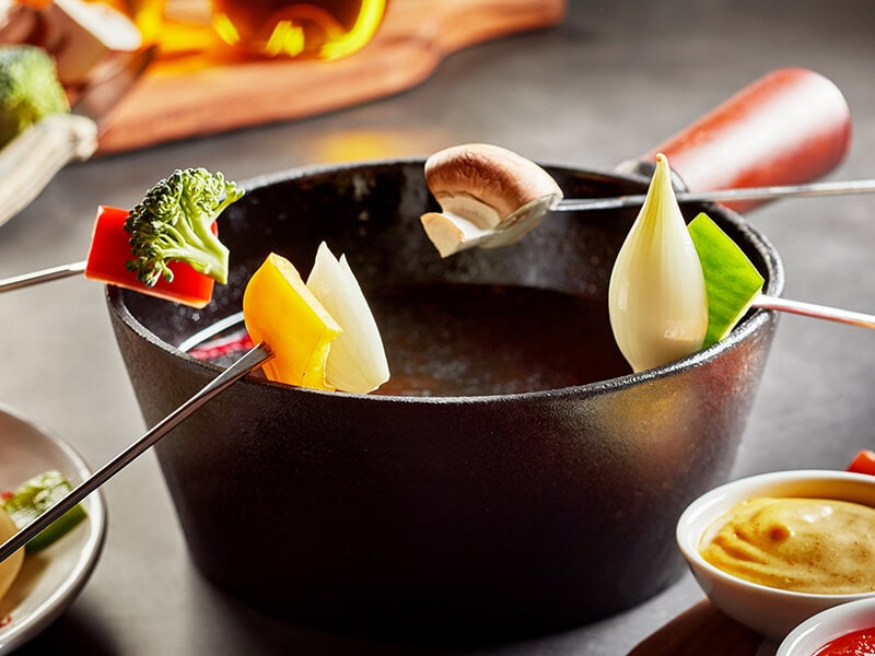 Healthy Vegetable Fondue