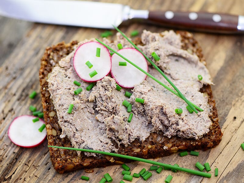 Liverwurst Spreadable Sausage Bread