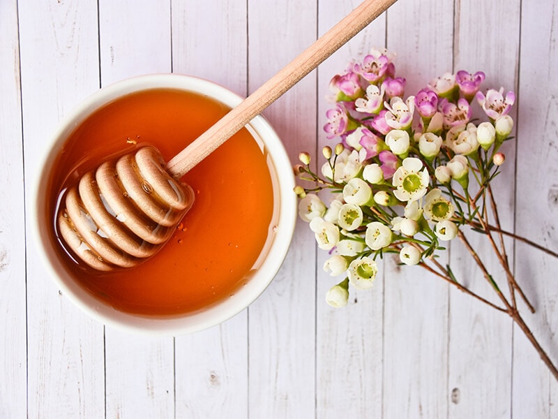 Manuka Tree Flower And Honey