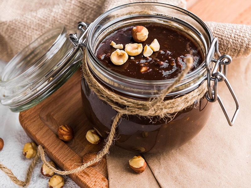 Nutella Glass Jar