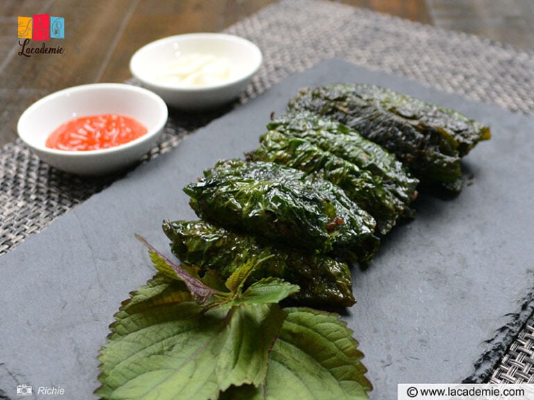 Pork Rolls In Wild Betel Leaves Recipe