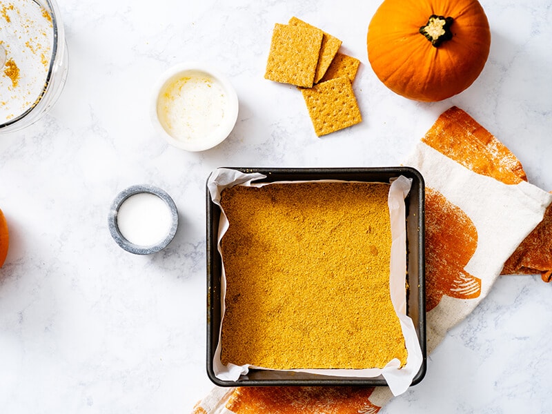 Pumpkin Cheesecake Bars