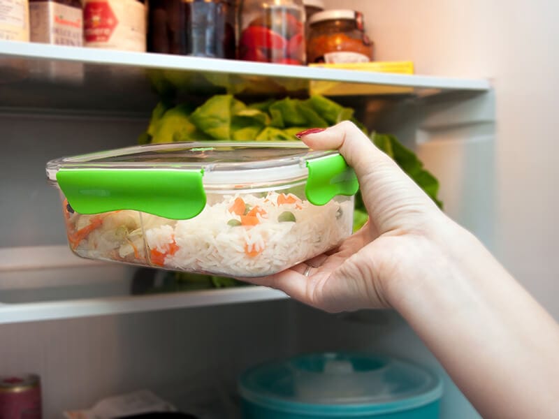 Refrigerate Leftover Rice