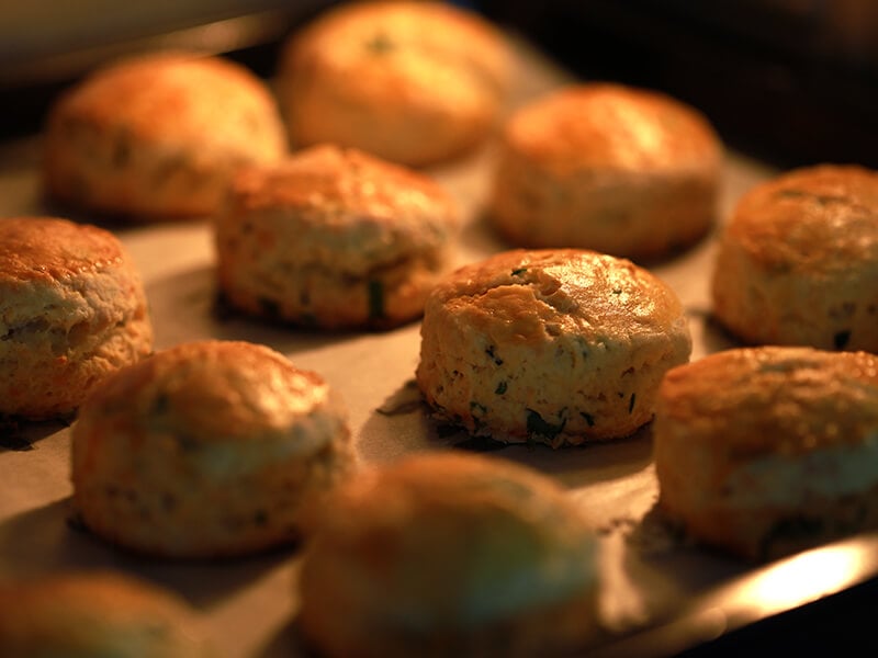 Scone In The Oven