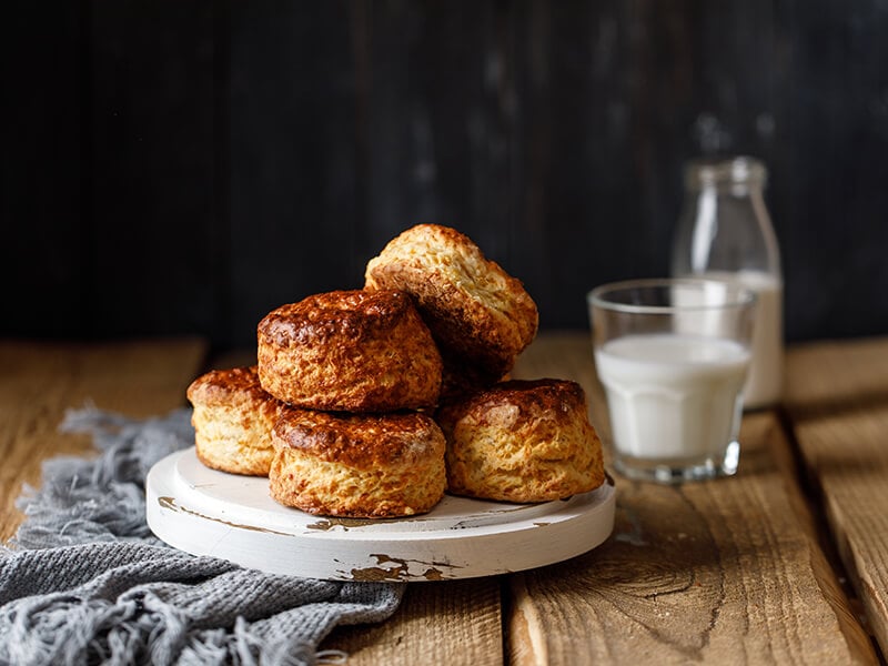 Scone With Milk