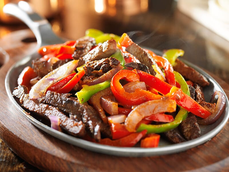 Skirt Steak And Vegetable