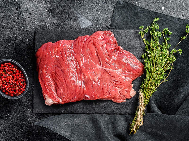 Skirt Steak Marbled Meat