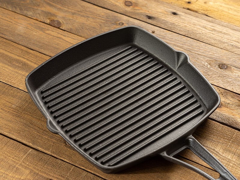 Square-Shaped Frying Pan