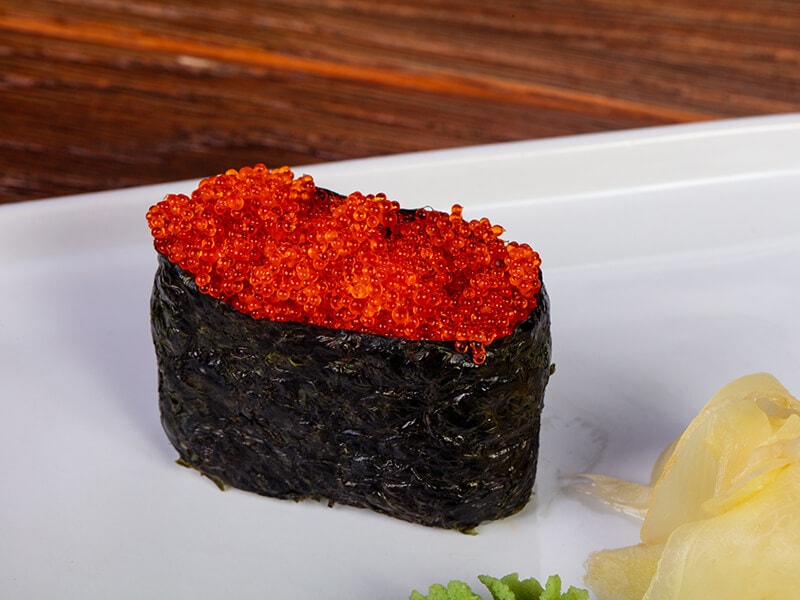 Sushi Gunkan With Tobiko