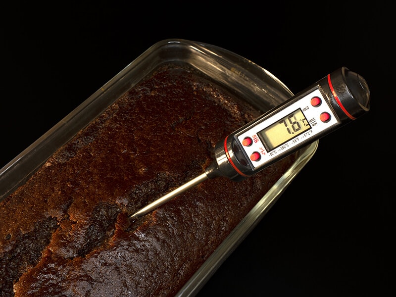 Thermometer On Cake