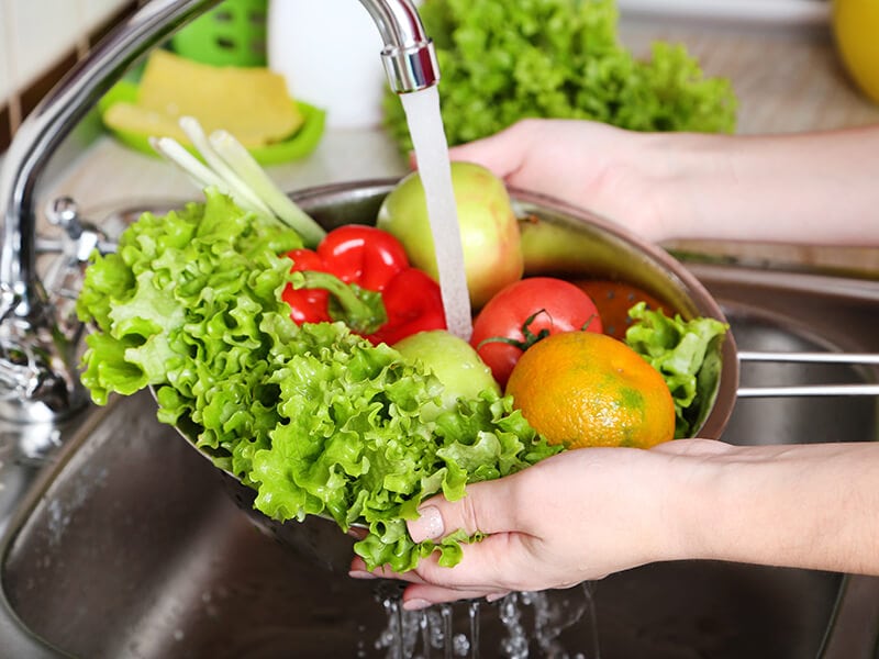 Vegetables Washing Kitchen