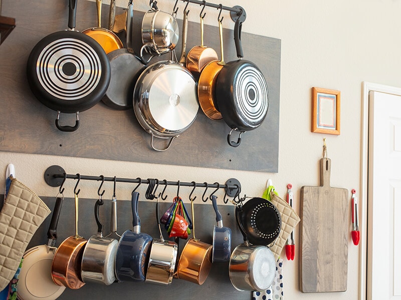 Wall Rack Hanging Pots Pans