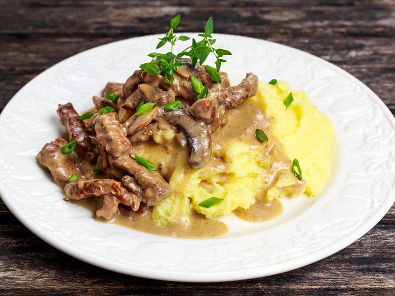 Beef Stroganoff